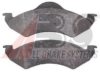 DODGE 5093796AA Brake Pad Set, disc brake